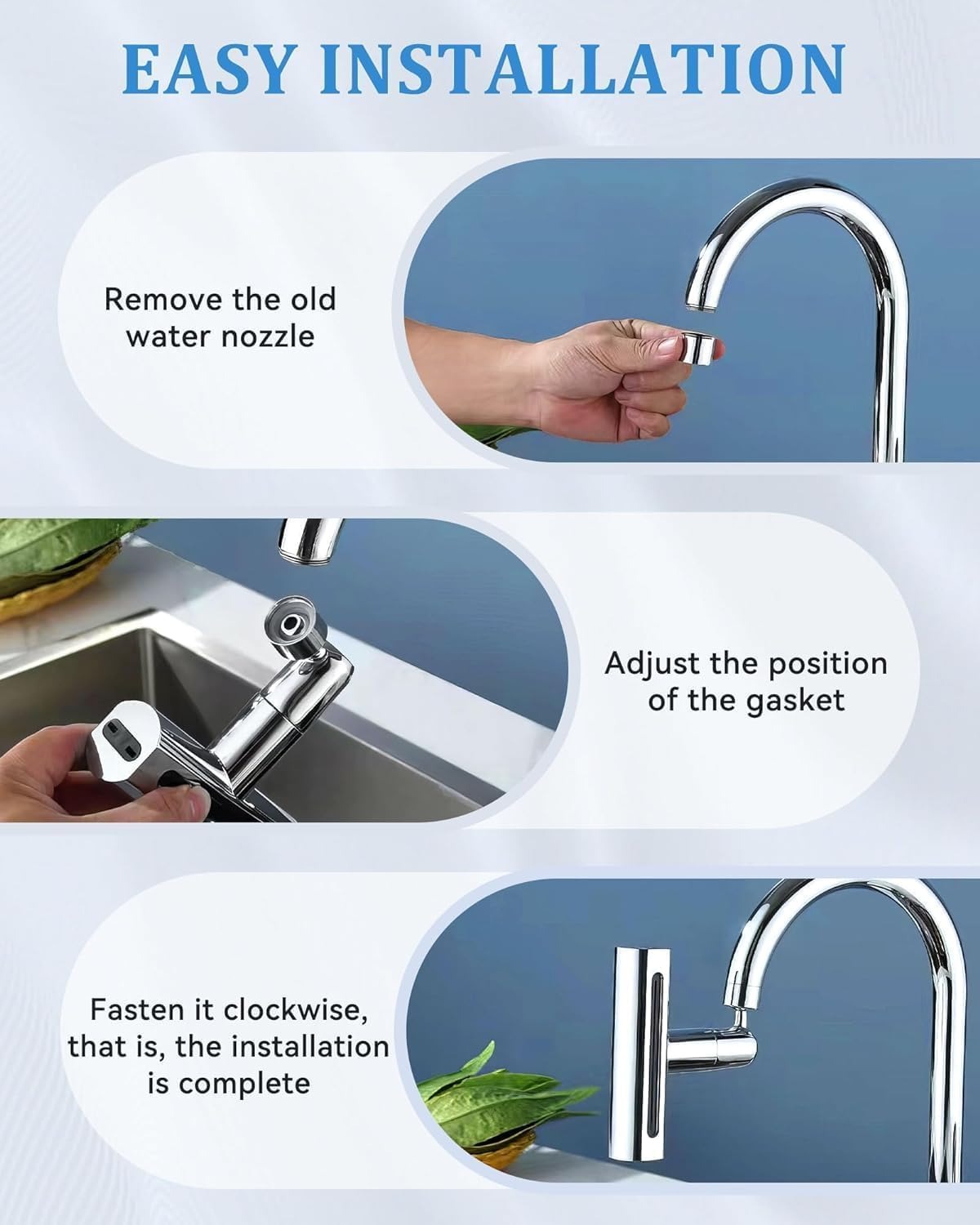 Multifunctional Filter Faucet ( 4 IN 1 )